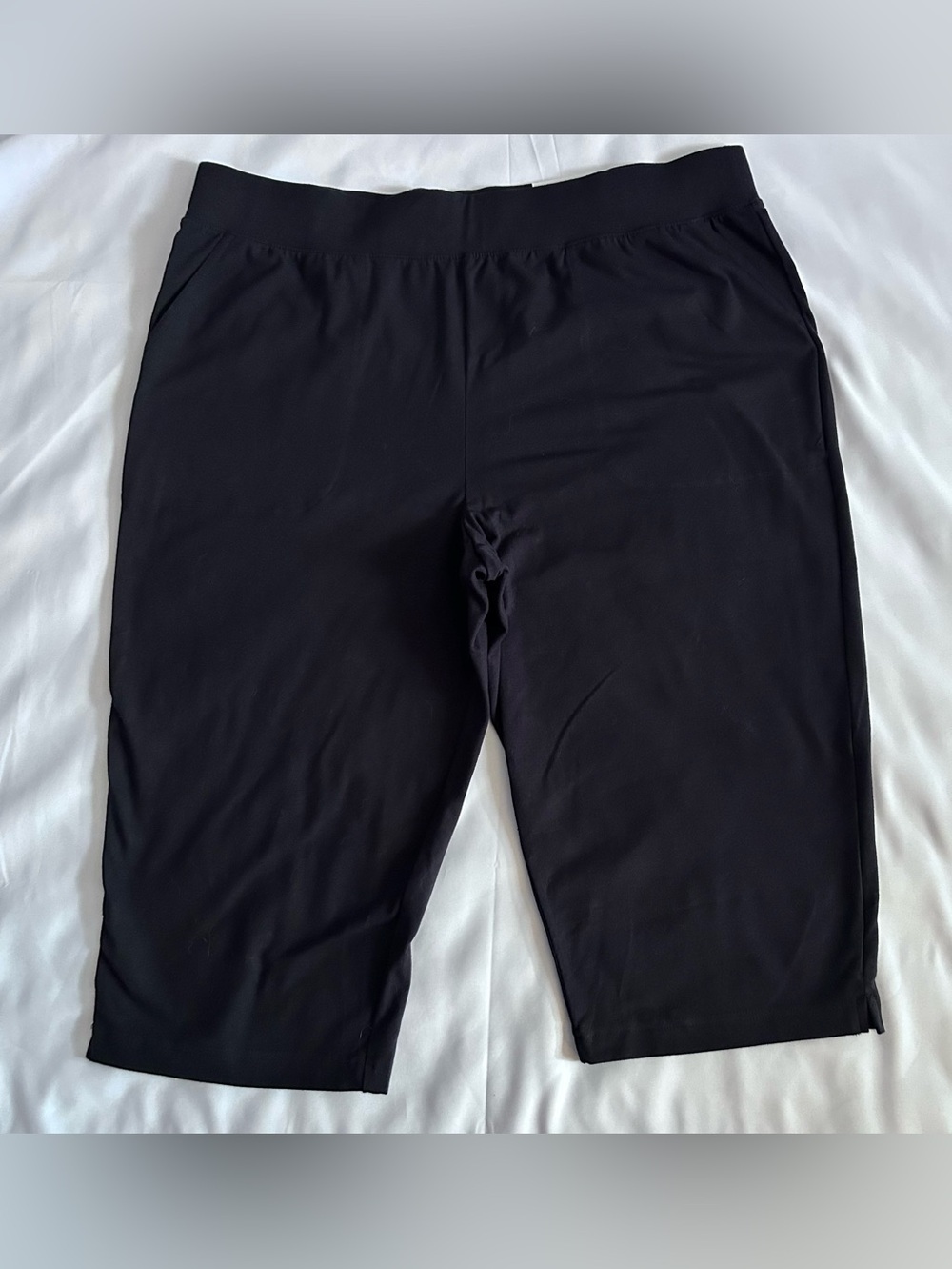 NWTs Croft & Barrow Skimmer Athletic Black Pants Size XL